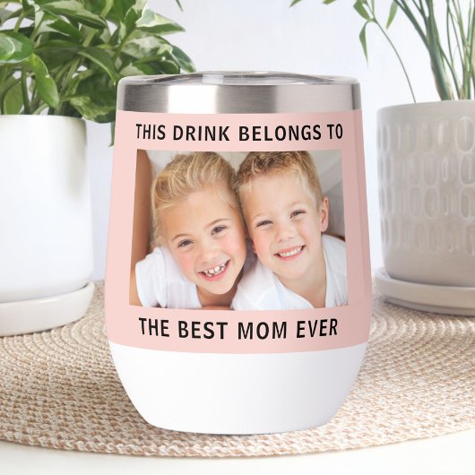 Beste Mama je Foto Rosa