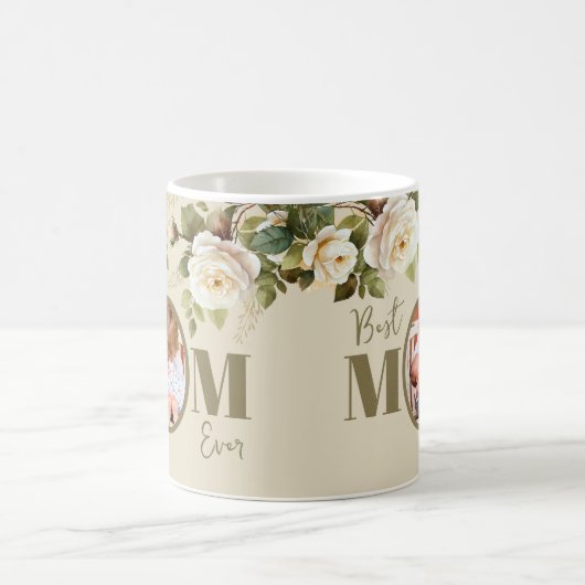 Beste Mama je Foto Tasse (Mittel)