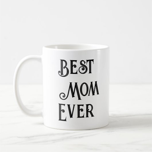 Beste Mama je Foto Tasse - Individuelle Name Mutte (Links)