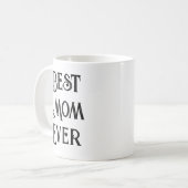 Beste Mama je Foto Tasse - Individuelle Name Mutte (Vorderseite Links)