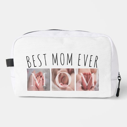 Beste Mama je Foto Waschbeutel (Vorderseite)