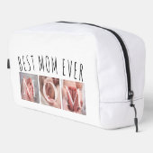 Beste Mama je Foto Waschbeutel (Rechte Ecke)