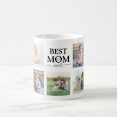 Beste Mama je FotoCollage Kaffeetasse (Mittel)
