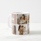 Beste Mama je FotoCollage Kaffeetasse (Vorderseite Links)