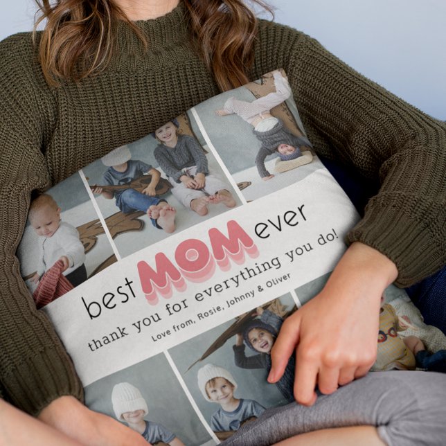 Beste Mama je FotoCollage Kissen (Von Creator hochgeladen)