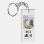 Beste Mama je FotoCollage Schlüsselanhänger (Vorderseite links)