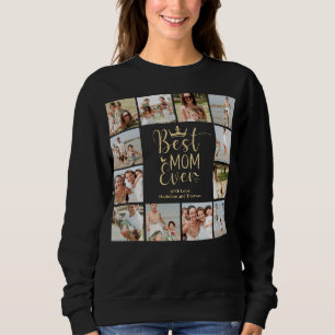 Beste Mama je FotoCollage Sweatshirt