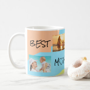 Beste Mama je Fotomaterial farbenfroh Kaffeetasse