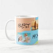 Beste Mama je Fotomaterial farbenfroh Kaffeetasse (Links)