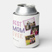 Beste Mama je Fotomaterial Personalisierte Pastete Dosenkühler (Kanne Vorderseite)