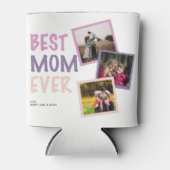 Beste Mama je Fotomaterial Personalisierte Pastete Dosenkühler (Vorderseite)
