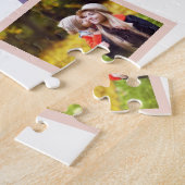 Beste Mama je Fotomaterial Personalisierte Pastete Puzzle (Seite)