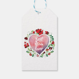Beste Mama je, Geburtstag - Muttertagsgeschenk Geschenkanhänger