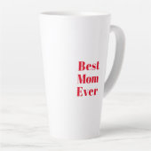 Beste Mama je, Geburtstagsgeschenk der Mutter Kera Milchtasse (Rechte Ecke)