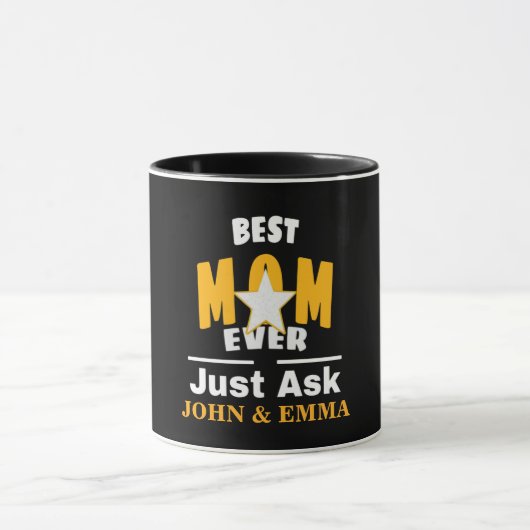 Beste Mama je gerade Gefragt ... Personalisieren d Tasse (Zentrum)