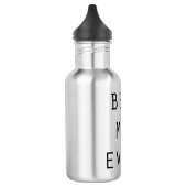 Beste Mama je Geschenk Edelstahlflasche (Links)