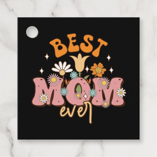 Beste Mama je Geschenkanhänger (Vorderseite)