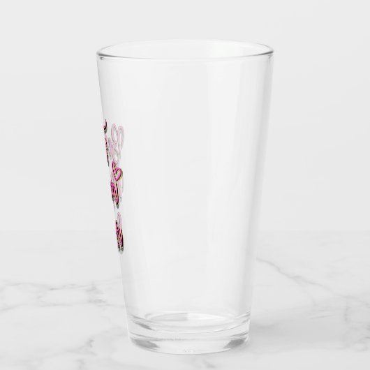 Beste Mama je Geschenkglas Glas (Links)