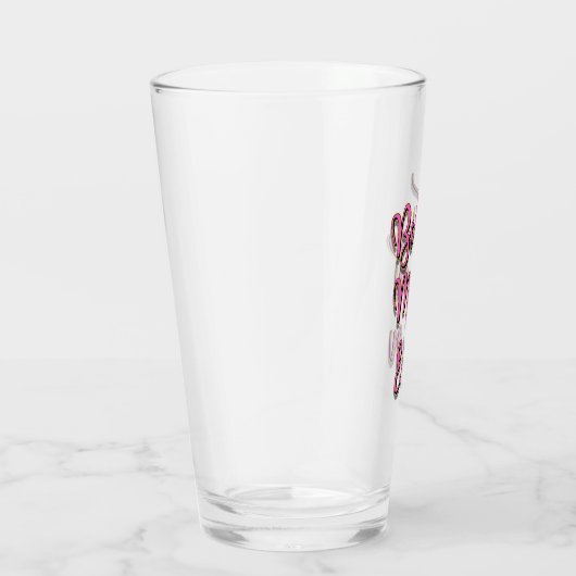 Beste Mama je Geschenkglas Glas (Rechts)
