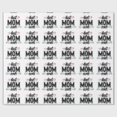 Beste Mama je Geschenkpapier (Flach)