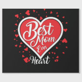 Beste Mama je Geschenkpapier (Flach)