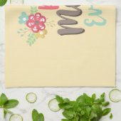 Beste Mama je Geschirrtuch (Gefaltet)