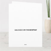 BESTE MAMA JE GIANT GREETING CARDS KARTE (Rückseite)