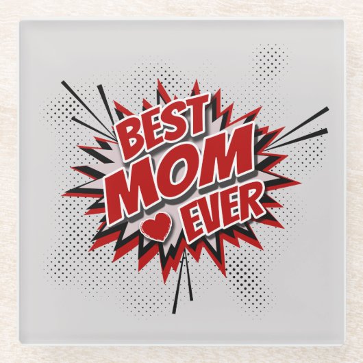 Beste Mama je Glasuntersetzer (Vorderseite)