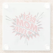 Beste Mama je Glasuntersetzer (Rückseite)