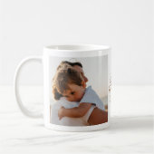 Beste Mama je Gold Briefe Foto Collage Mommy Kaffeetasse (Links)