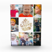 Beste Mama je Goldletterin Custom Collage Foto B (Vorderseite)