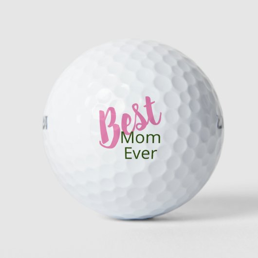 Beste Mama je Golf Balls Golfball (Vorderseite)