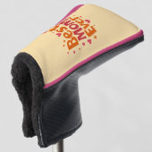 Beste Mama je - Golf Head Cover Headcover (3/4 Vorderseite)