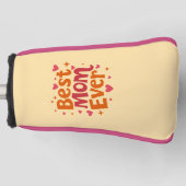 Beste Mama je - Golf Head Cover Headcover (Vorderseite)