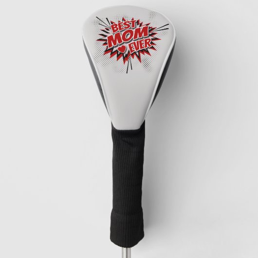 Beste Mama je Golf Headcover (Vorderseite)
