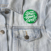 Beste Mama je handgeschriebene Skripttypografie Gr Button (Beispiel)