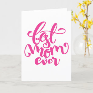 Beste Mama je HAPPY MUTTER'S DAY Card Karte