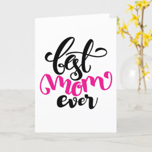 Beste Mama je HAPPY MUTTER'S DAY Card Karte