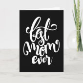 Beste Mama je | HAPPY MUTTER'S DAY Card Karte (Vorderseite)