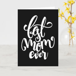 Beste Mama je | HAPPY MUTTER'S DAY Card Karte