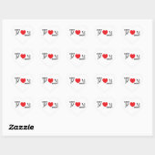Beste MAMA je Heart Sticker - Liebliches Mama-Gesc (Blatt)