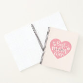 Beste Mama je - Herz Notizblock (Innenseite)