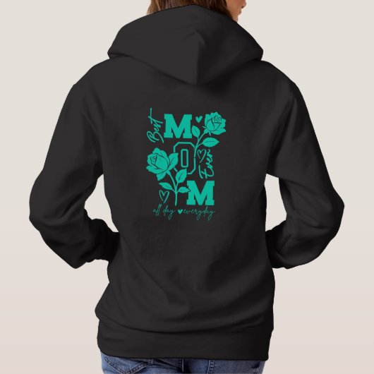 Beste Mama je Hoodie (Rückseite)