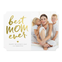 Beste Mama je | Imitate Gold Foil