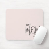 Beste Mama je Individuelle Name Einfach Mousepad (Mit Mouse)