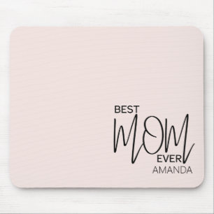 Beste Mama je Individuelle Name Einfach Mousepad