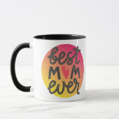 Beste Mama je Kaffee Tasse (Links)