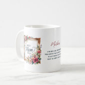 Beste Mama je Kaffee Tasse Geschenk Idee für Mama (Vorderseite Links)