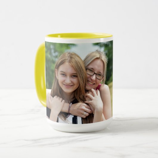 Beste MAMA je Kaffee Tasse - Mama Geschenk von Kin (Vorderseite Links)