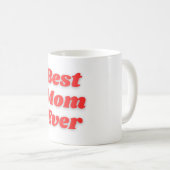 "Beste Mama je Kaffee Tasse - Perfektes Geschenk (VorderseiteRechts)